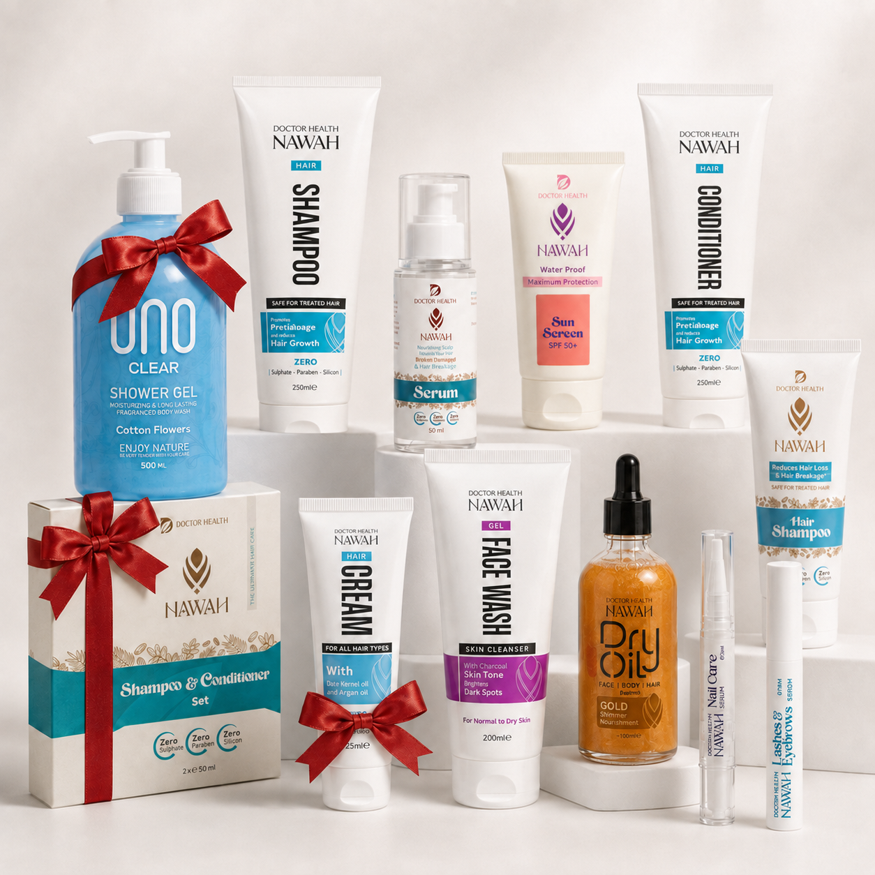 Bundle 5 + Free Shower Gel + Hair Care Box