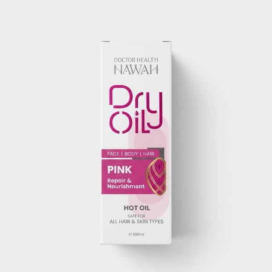 Dry Oil Pink Rose packaging front