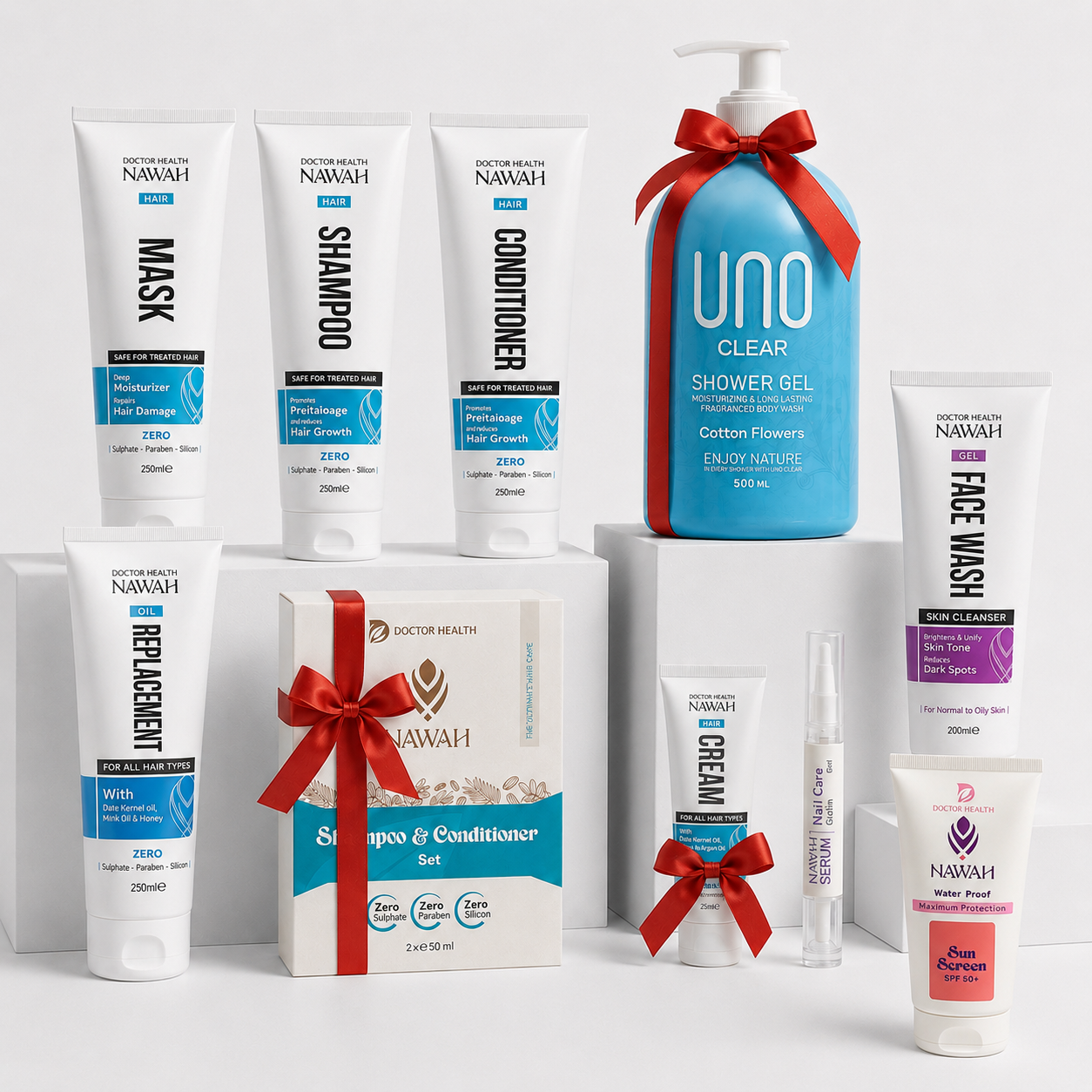 Bundle 4 + Free Shower Gel + Hair Care Box