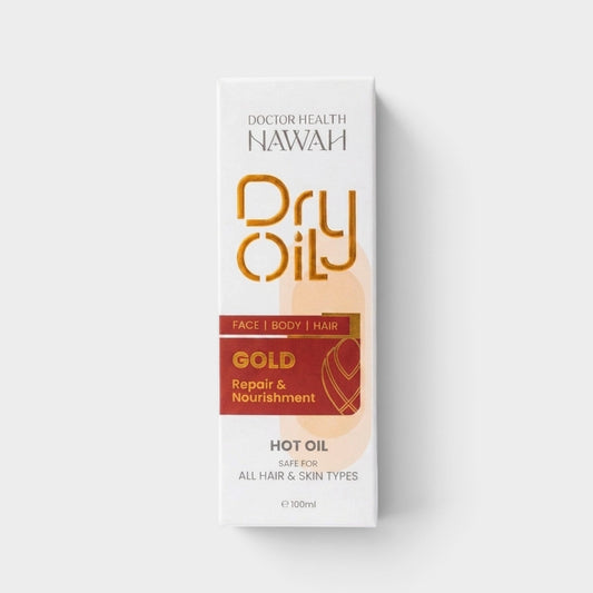 Dry Oil Gold Khamrah packaging front