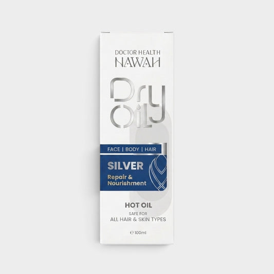 Dry Oil Silver Coco Vanilla packaging front